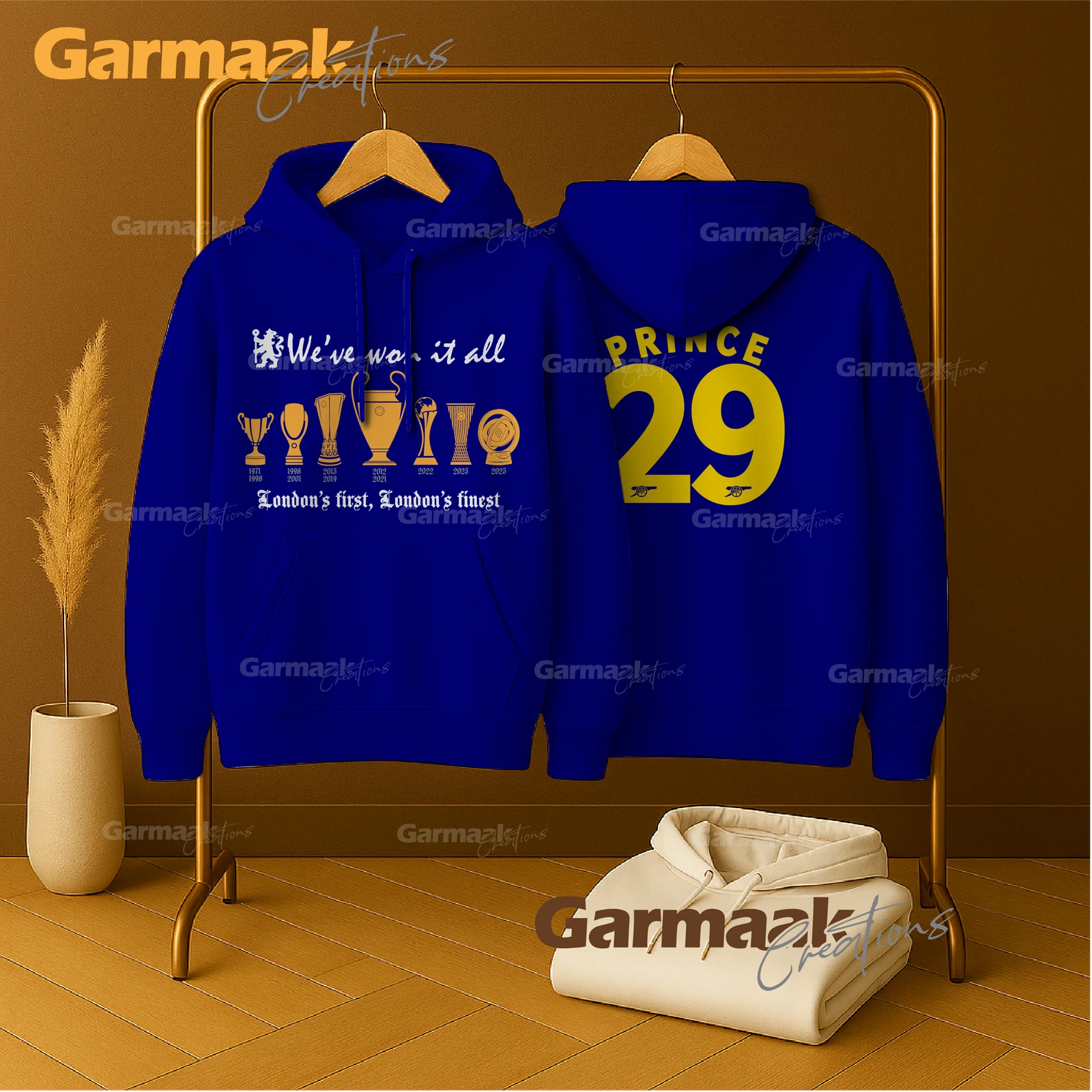 Chelsea, We've Won it All | with Customised Name & Number