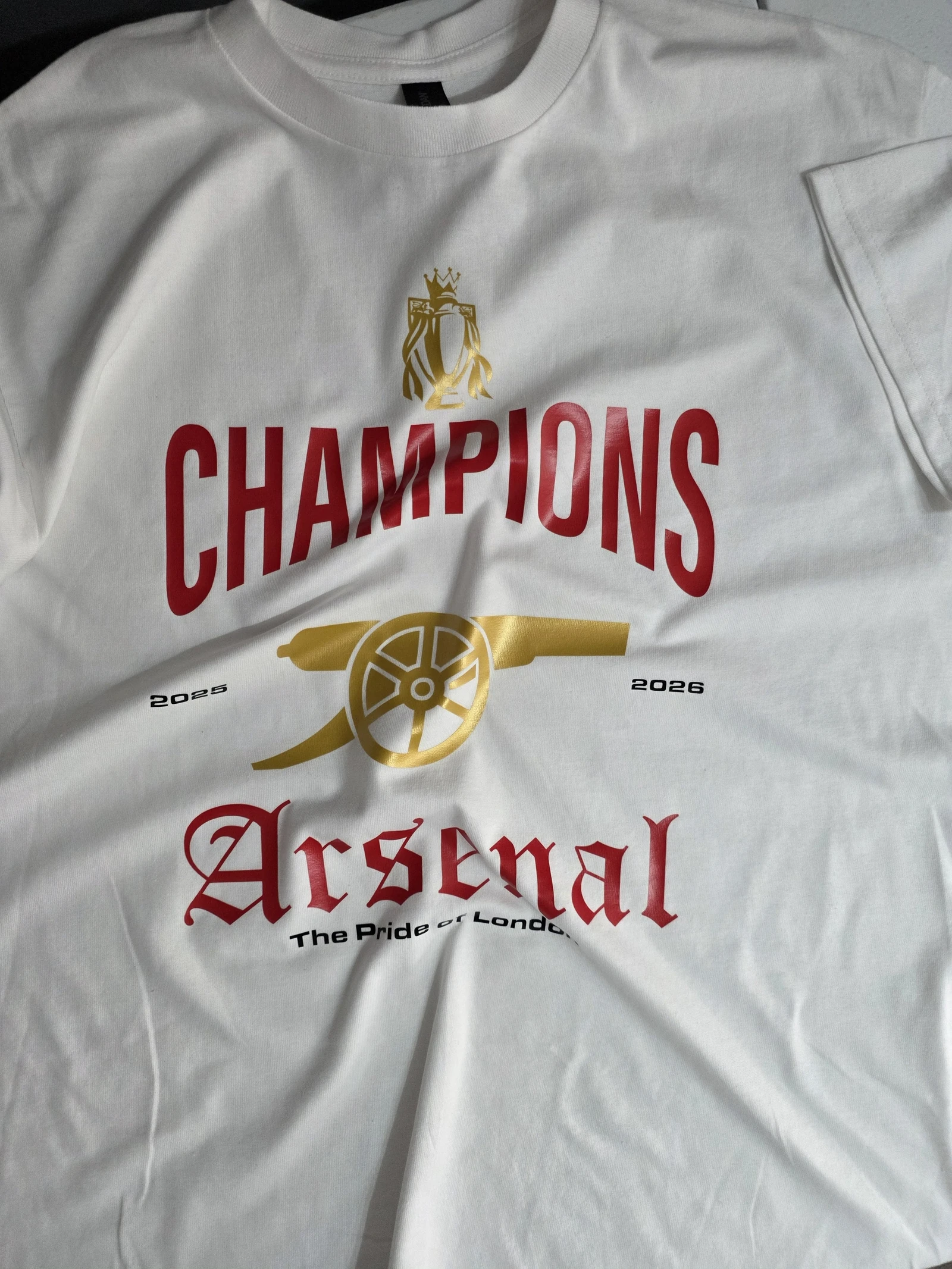 Arsenal EPL Champion 2025/26