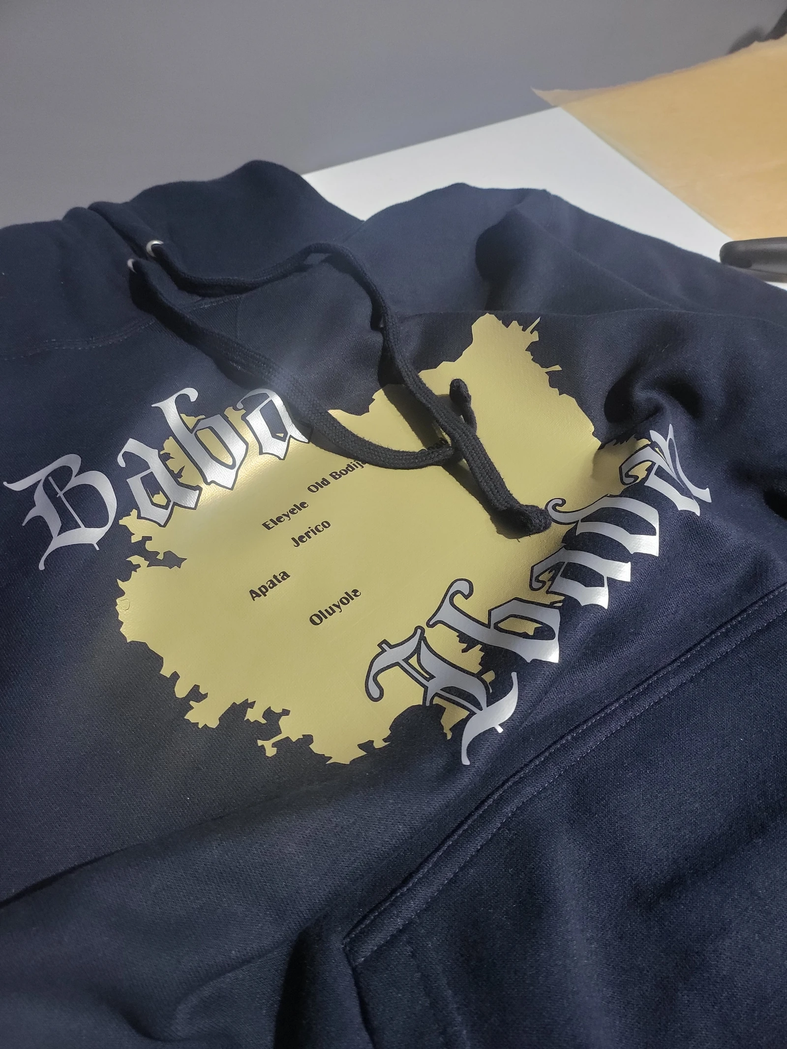 Baba Ibadan - customised hoodie